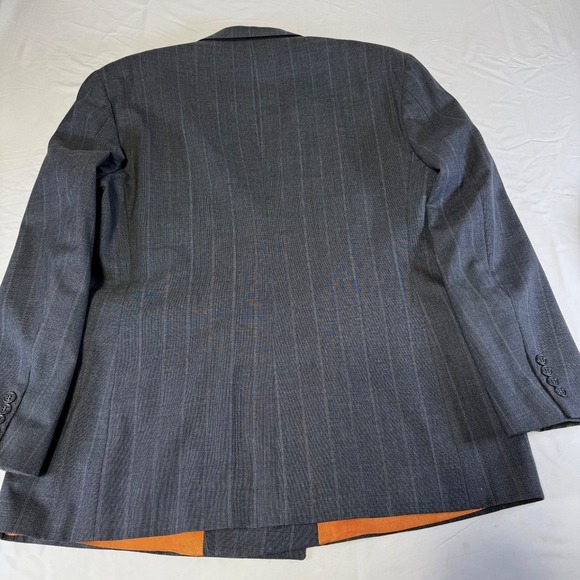 Vintage Stanley Blacker 2 Piece Suit Made in USA Classic‎ Men's Size 40R 38X29 - Picture 4 of 11